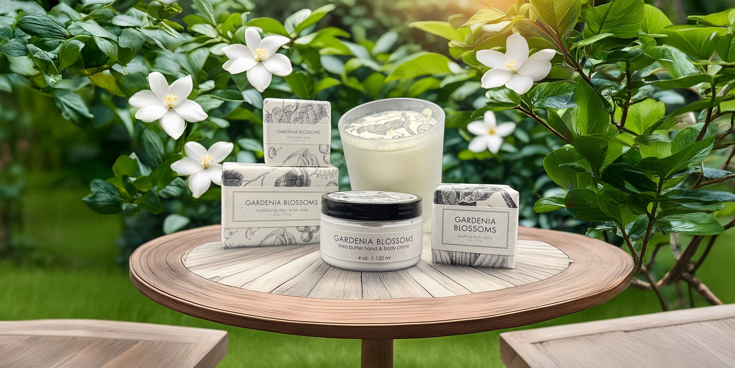 Formulary55 Gardenia Blossoms Shea Butter Soap