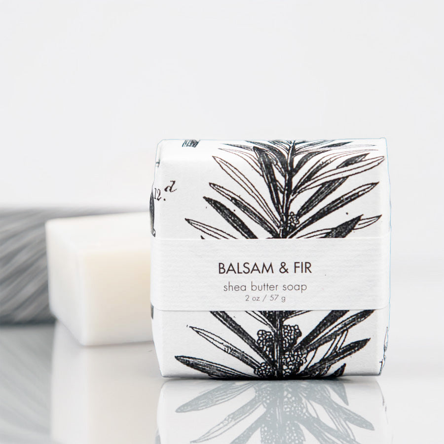 Balsam & Fir Petite Shea Butter Soap