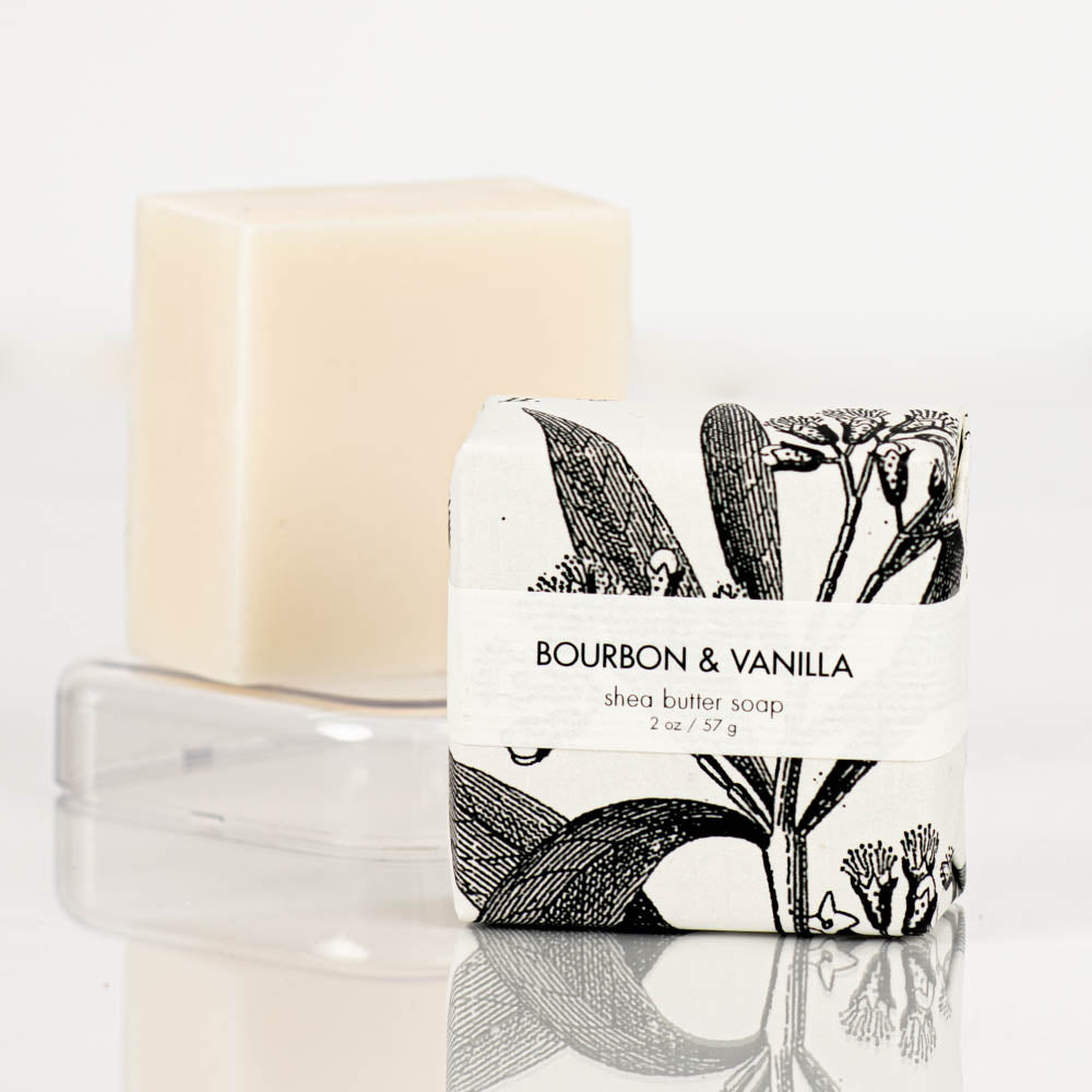 Bourbon & Vanilla Petite Shea Butter Soap