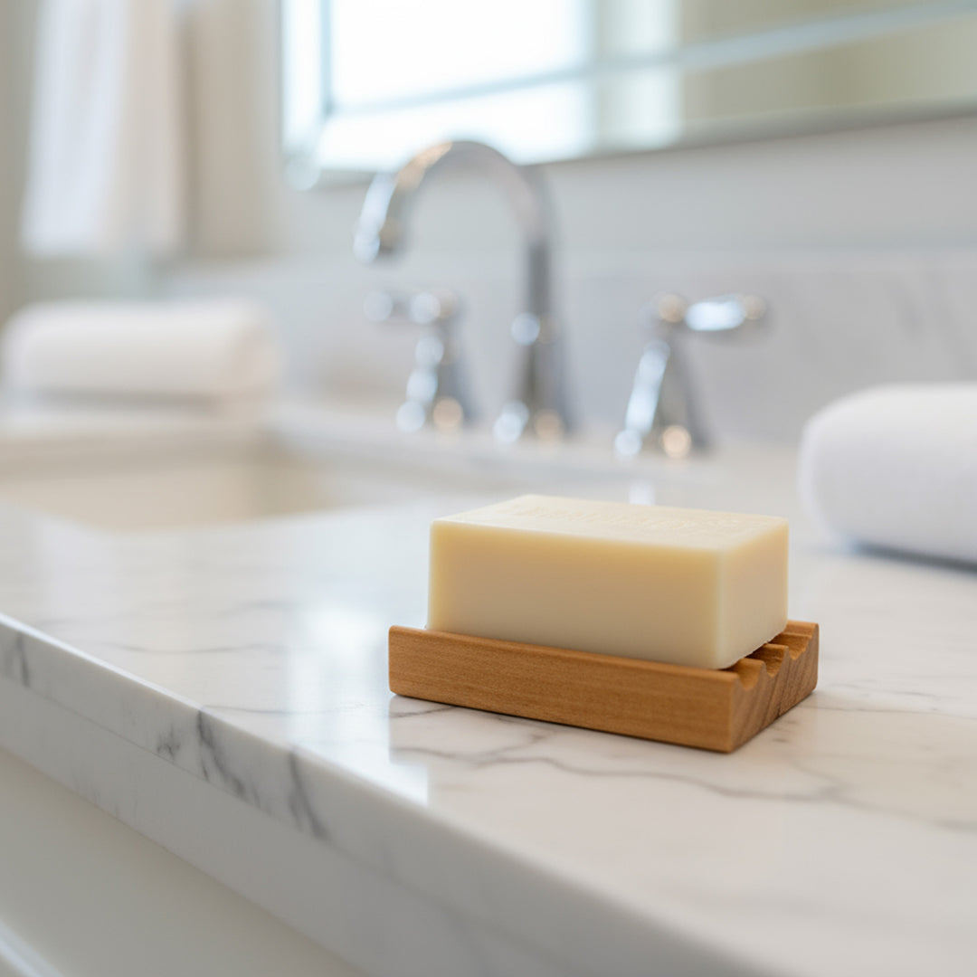 Alder Wood Soap Dish