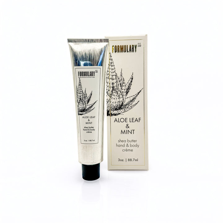 Aloe Leaf & Mint - On-the-Go Shea Butter Hand and Body Creme Tube