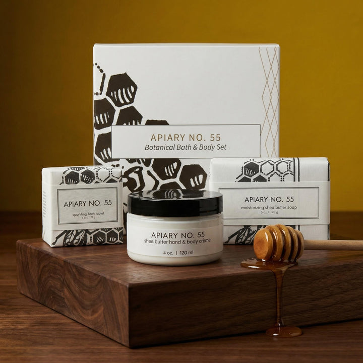 Set de regalo para baño y cuerpo botánico - Apiary No. 55
