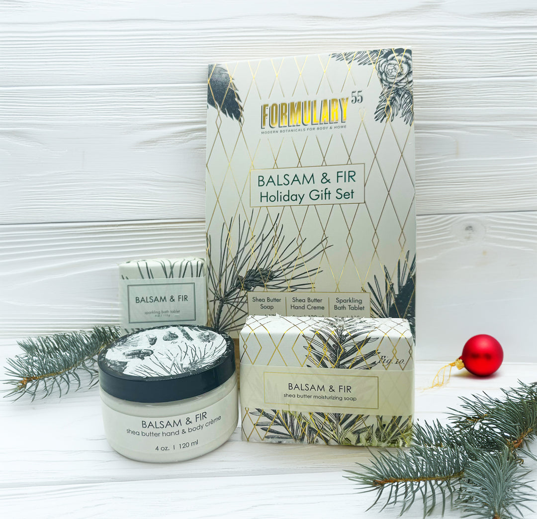 Balsam & Fir Holiday Gold Gift Set