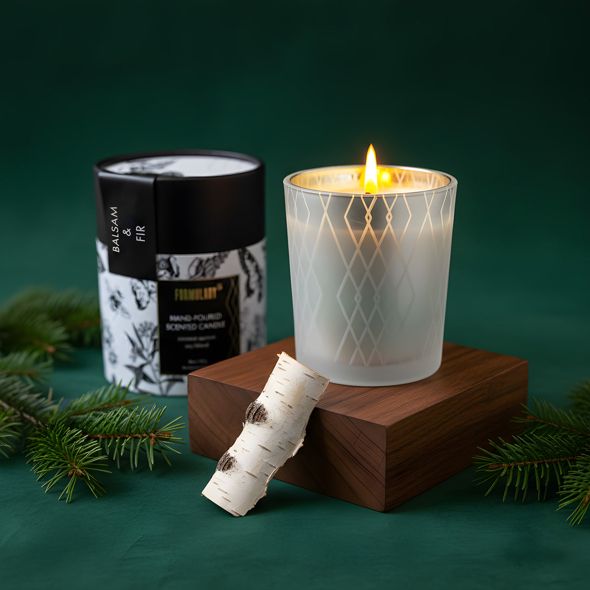 Balsam & Fir Glow Candle