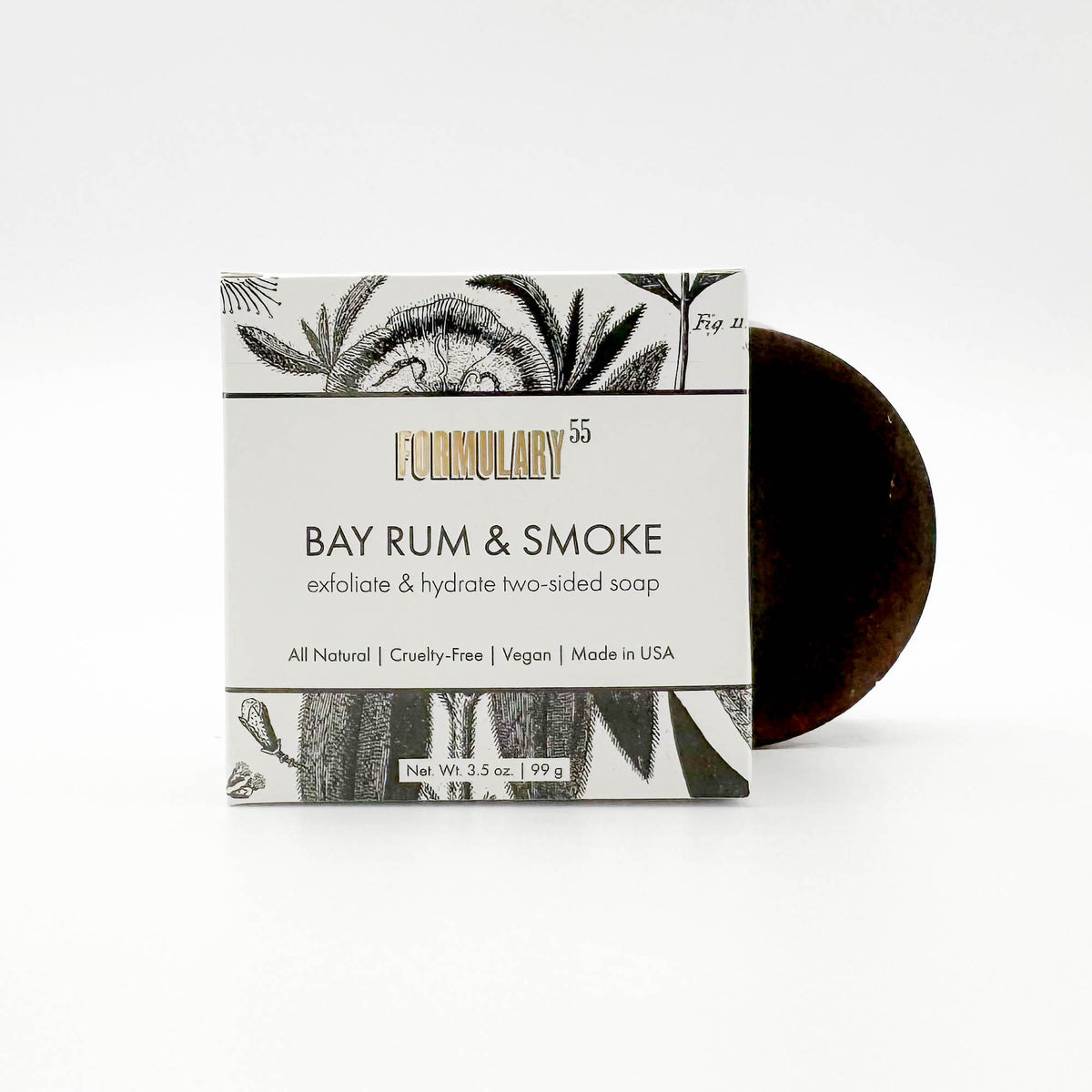 Bay Rum & Exfoliate & Hydrate Two Sided Soap