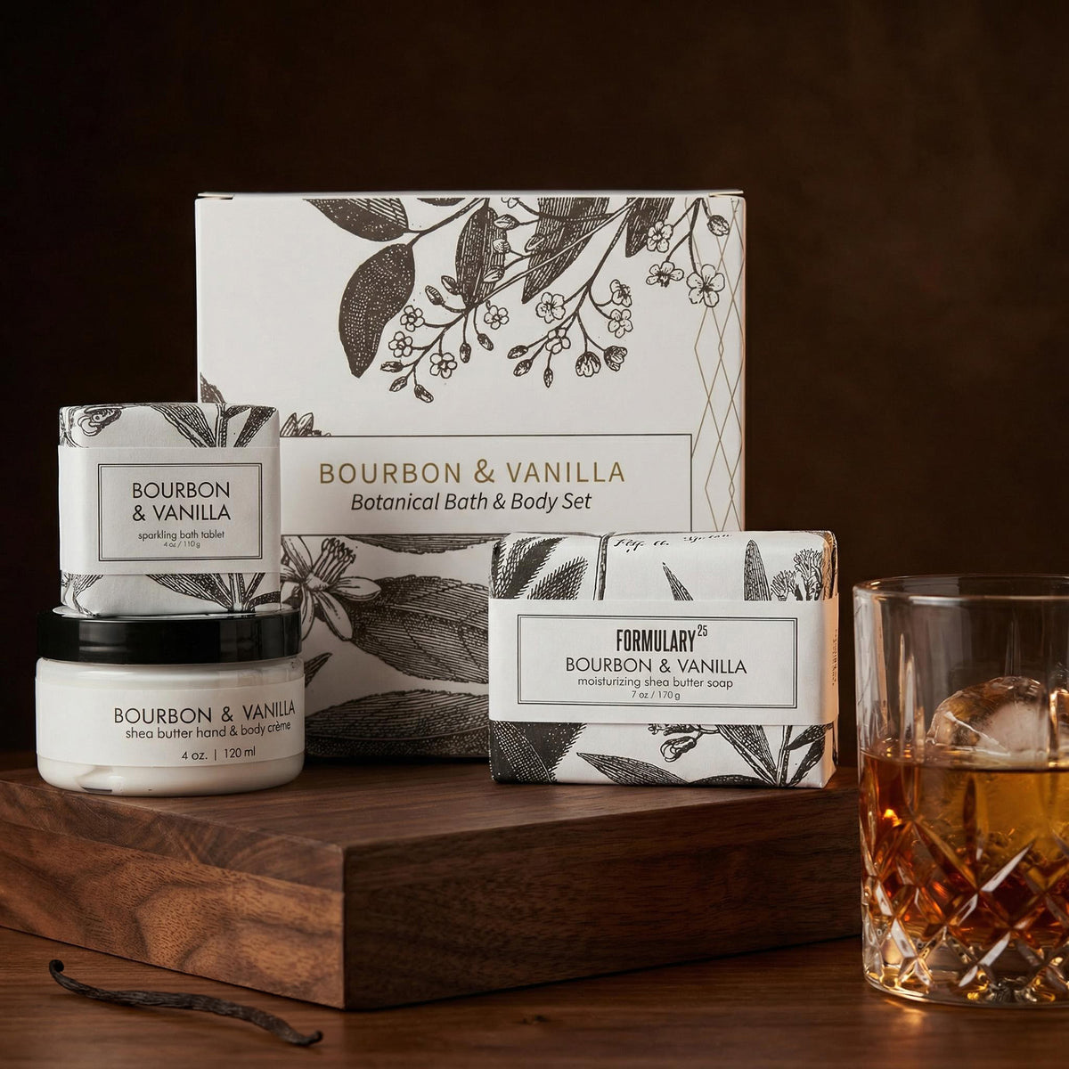 Bourbon & Vanilla Complete Fragrance Gift Set