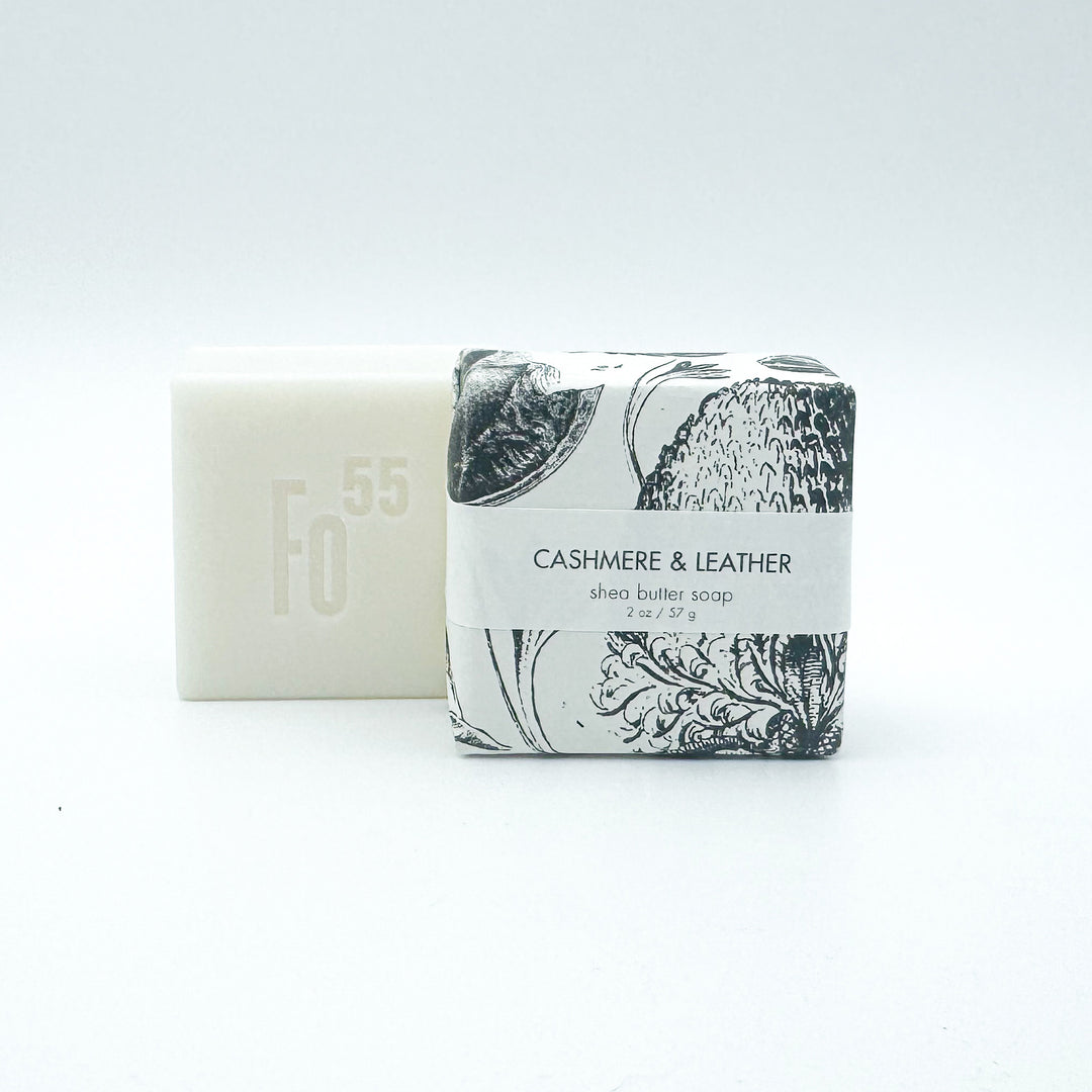 Cashmere & Leather - Petite Shea Butter Soap