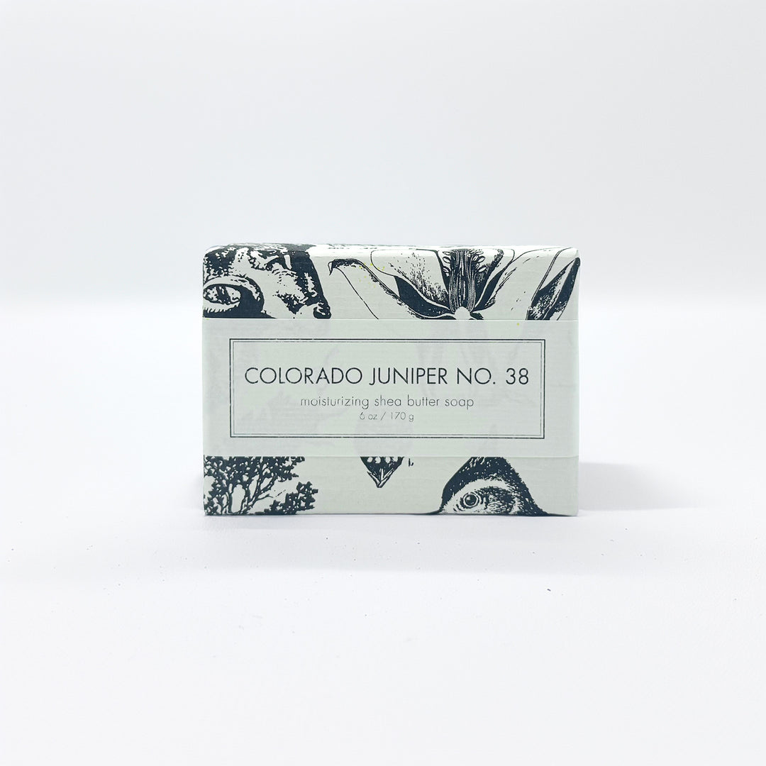 Colorado Juniper No. 38 - Shea Butter Bar Soap