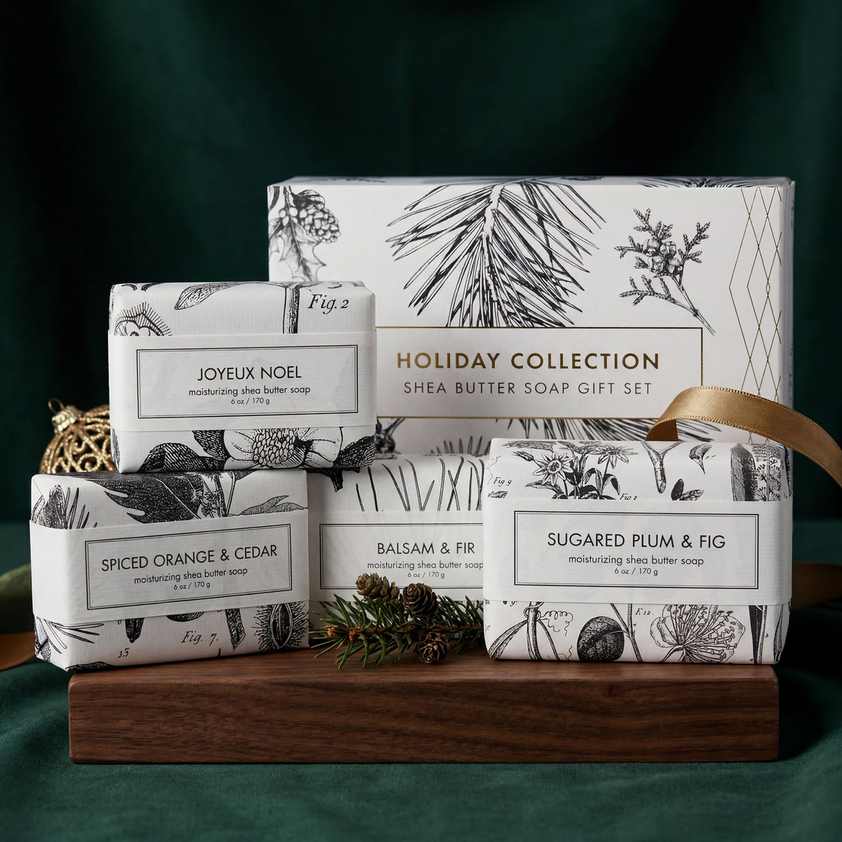 Holiday Scents Shea Butter Soap Gift Set