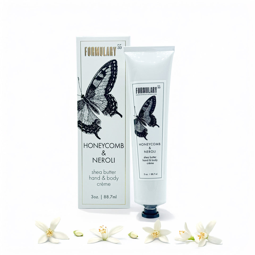 Honeycomb &amp; Neroli – Sheabutter-Hand- und Körpercremetube für unterwegs