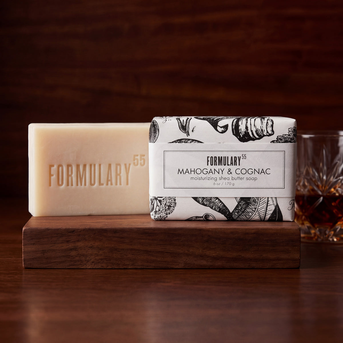 Mahogany & Cognac Shea Butter Bar Soap