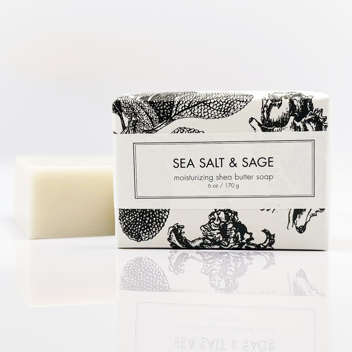 Sea Salt & Sage Shea Butter Soap