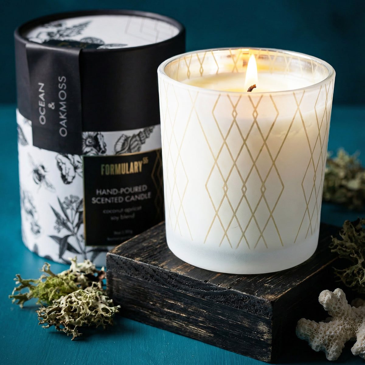 Ocean & Oakmoss Glow Candle