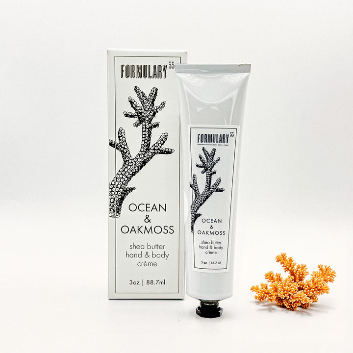 Ocean & Oakmoss - On-the-Go Shea Butter Hand and Body Creme Tube