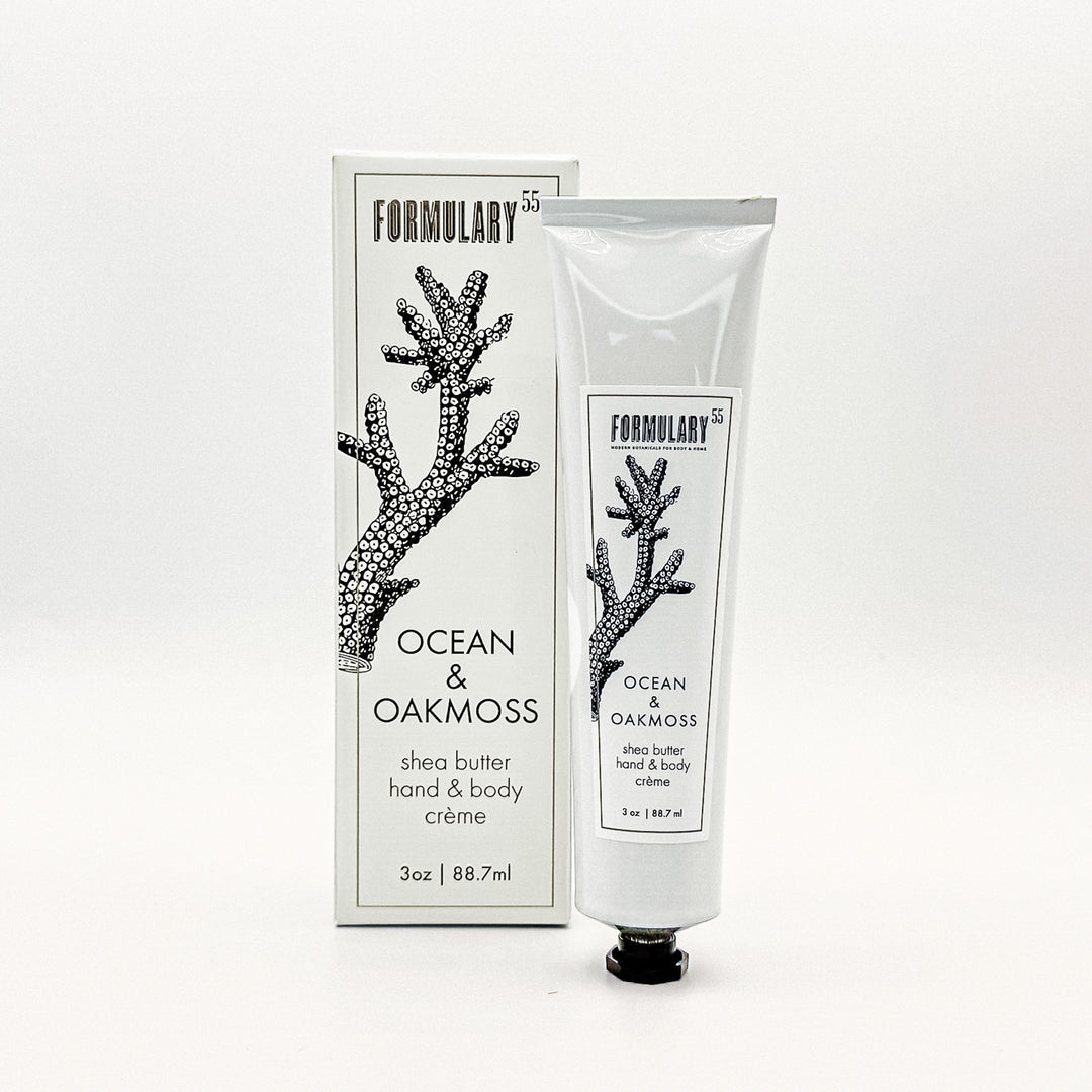 Ocean & Oakmoss - On-the-Go Shea Butter Hand and Body Creme Tube