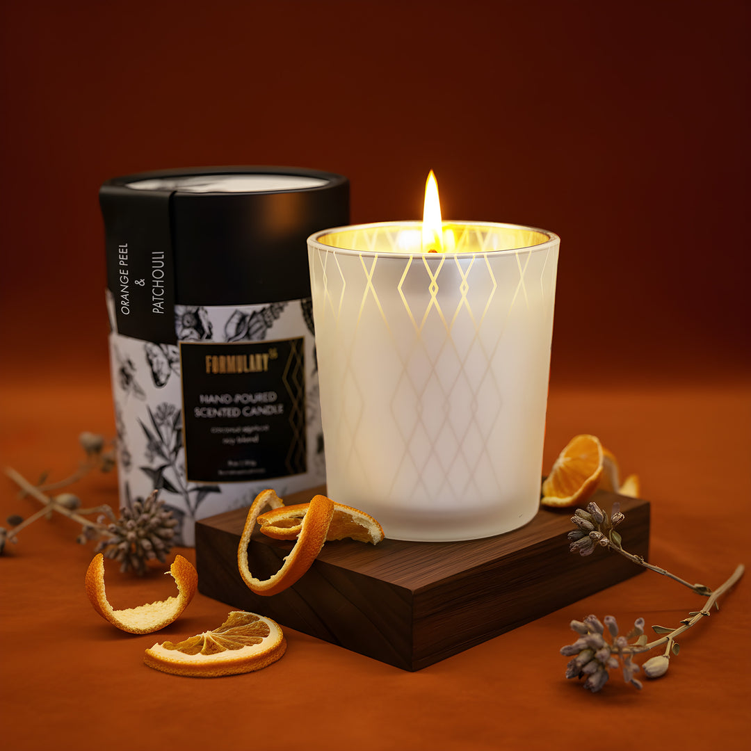 Orange Peel & Patchouli - Glow Candle