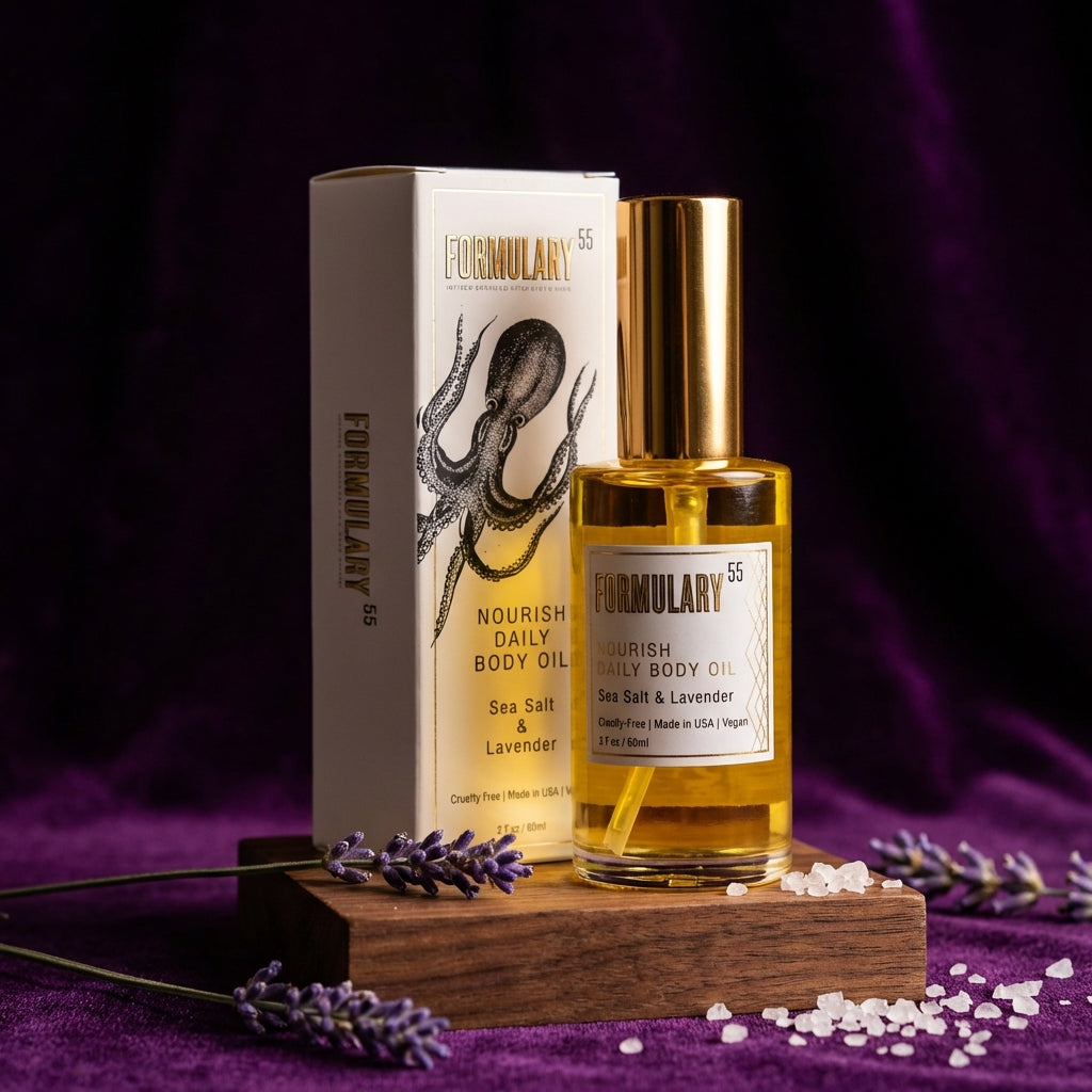 Sea Salt & Lavender - Nourish Daily Body Oil