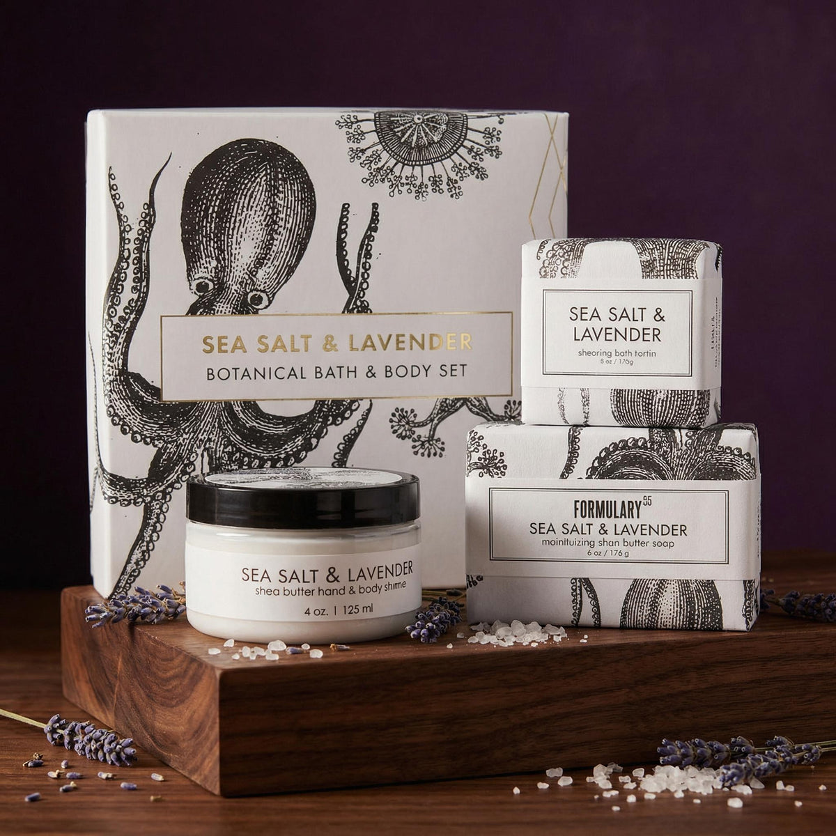 Sea Salt & Complete Fragrance Gift Set