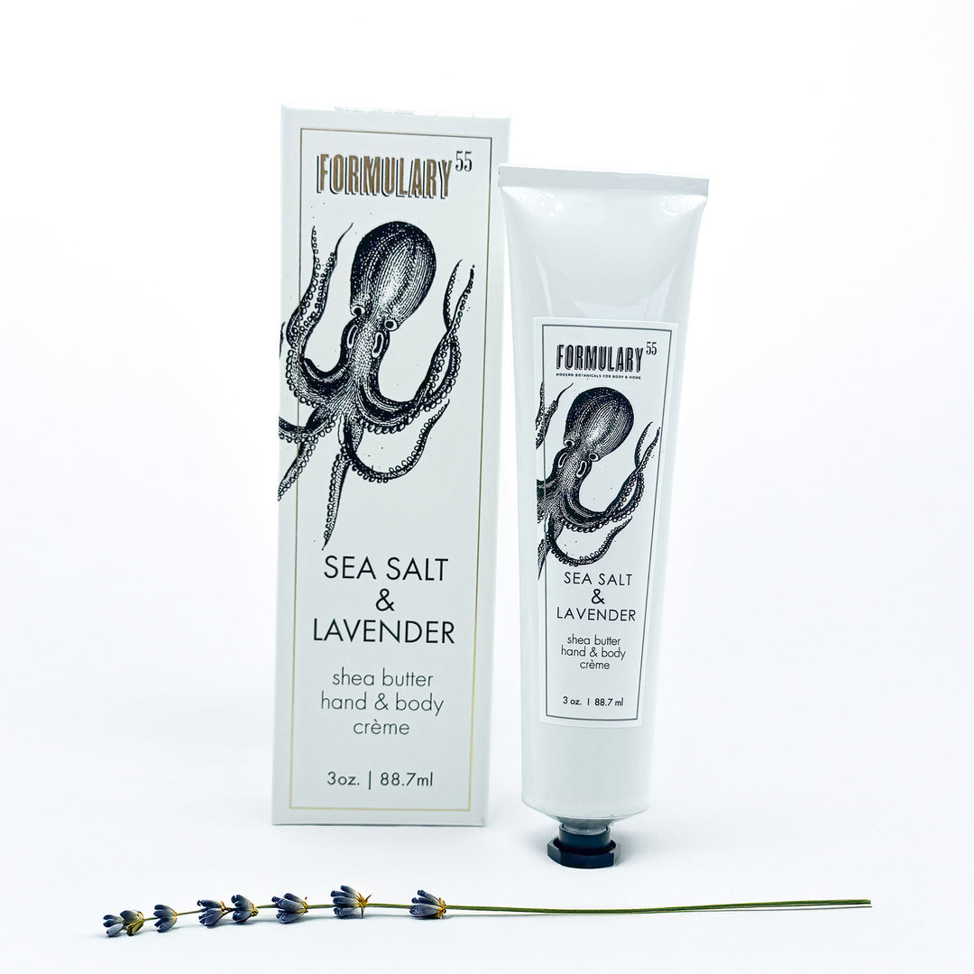Sea Salt & Lavender - On-the-Go Shea Butter Hand and Body Creme Tube