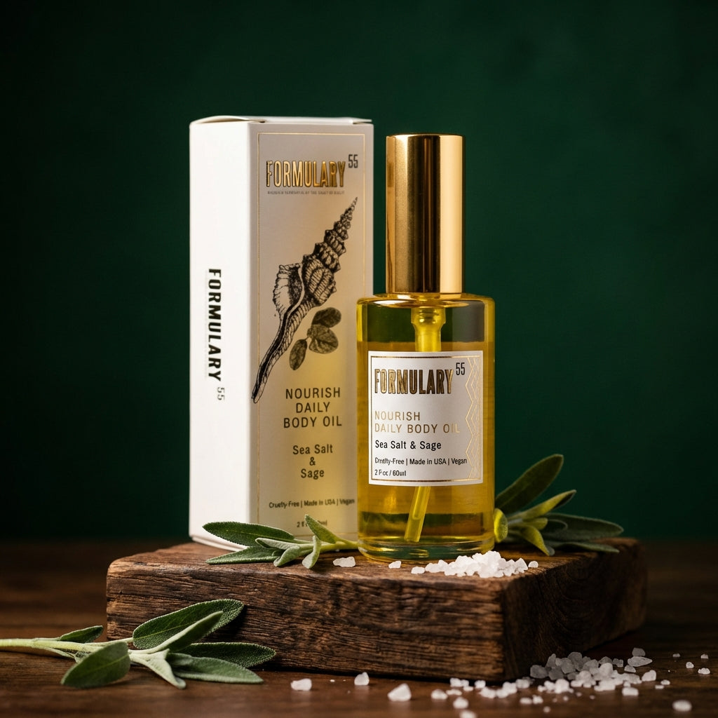 Sea Salt & Sage - Nourish Daily Body Oil