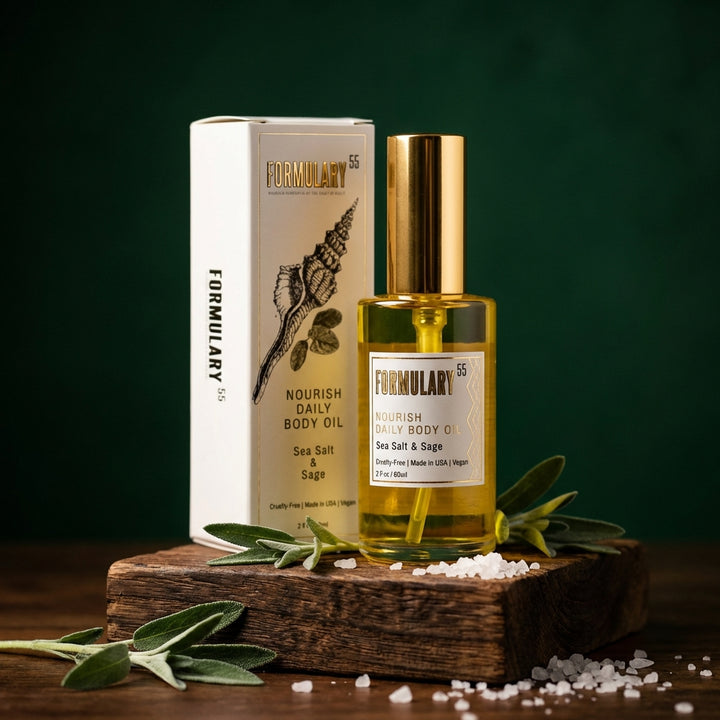 Sea Salt & Sage - Nourish Daily Body Oil