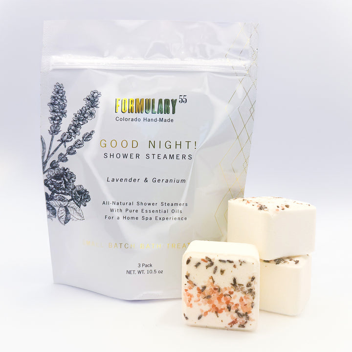 Good Night Shower Steamers - Set of 3