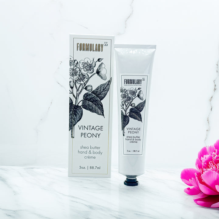 Vintage Peony - On-the-Go Shea Butter Hand and Body Creme Tube