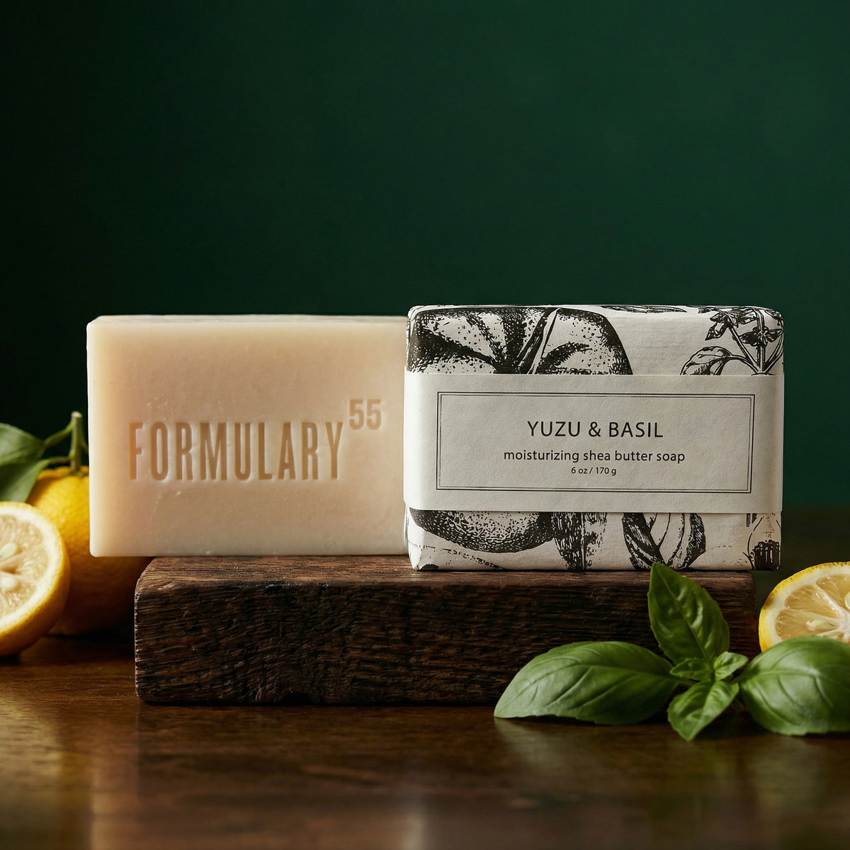 Yuzu & Basil Shea Butter Bar Soap