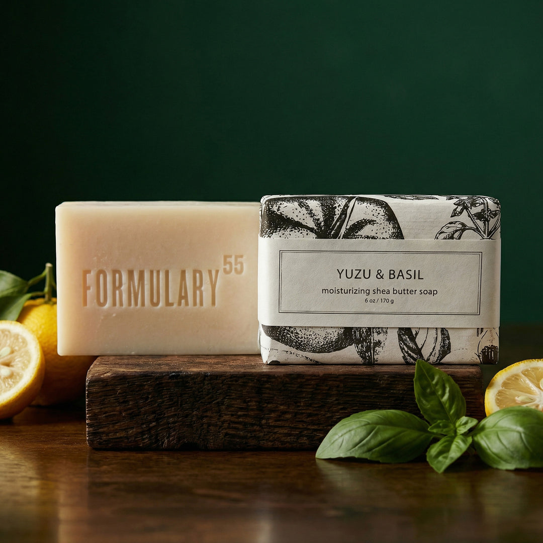 Yuzu & Basil - Shea Butter Bar Soap