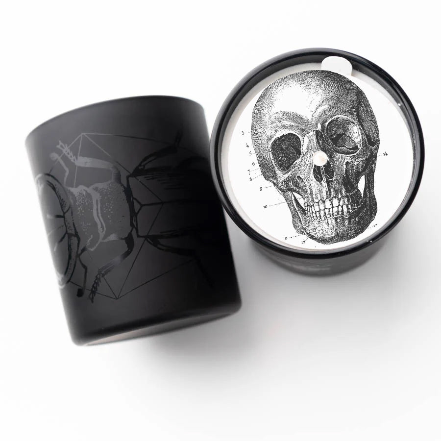 Vela La Nuit en tarro negro de 11 oz