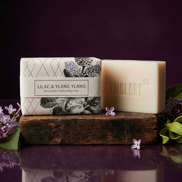 Lilac & Ylang Ylang - Goldleaf Shea Butter Soap