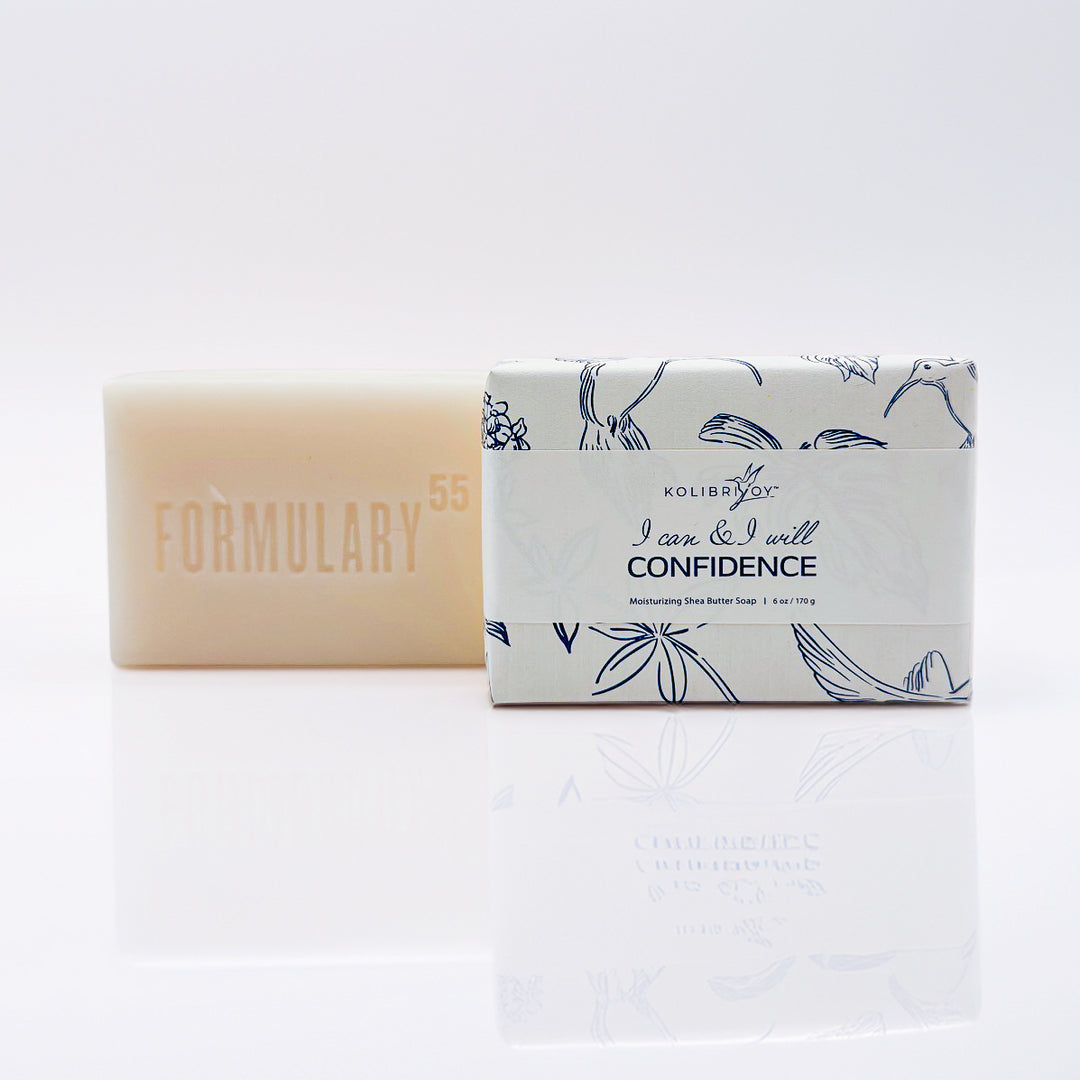 KolibriJoy Confidence "I Can & I Will" - Shea Butter Bar Soap