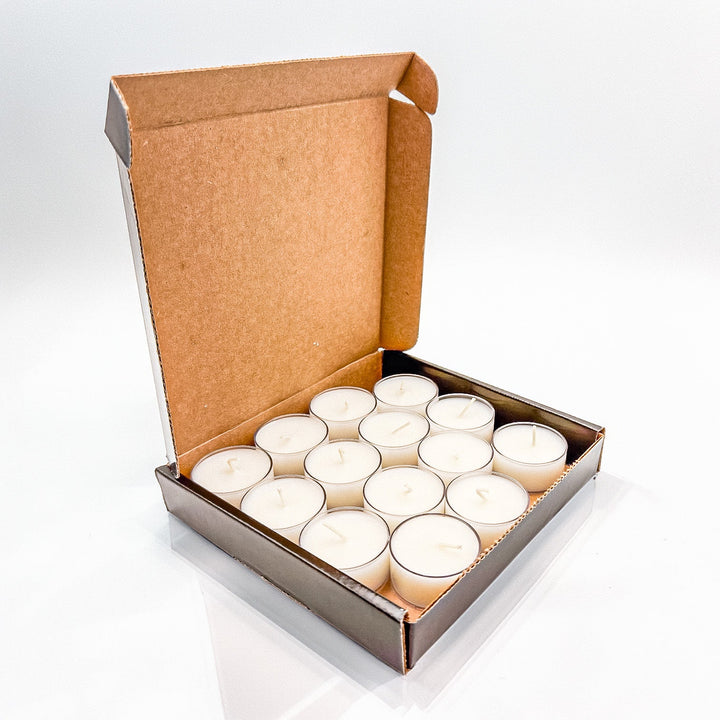 KolibriJoy Positivity TeaLight Candles Set of 14 - Choose Happiness