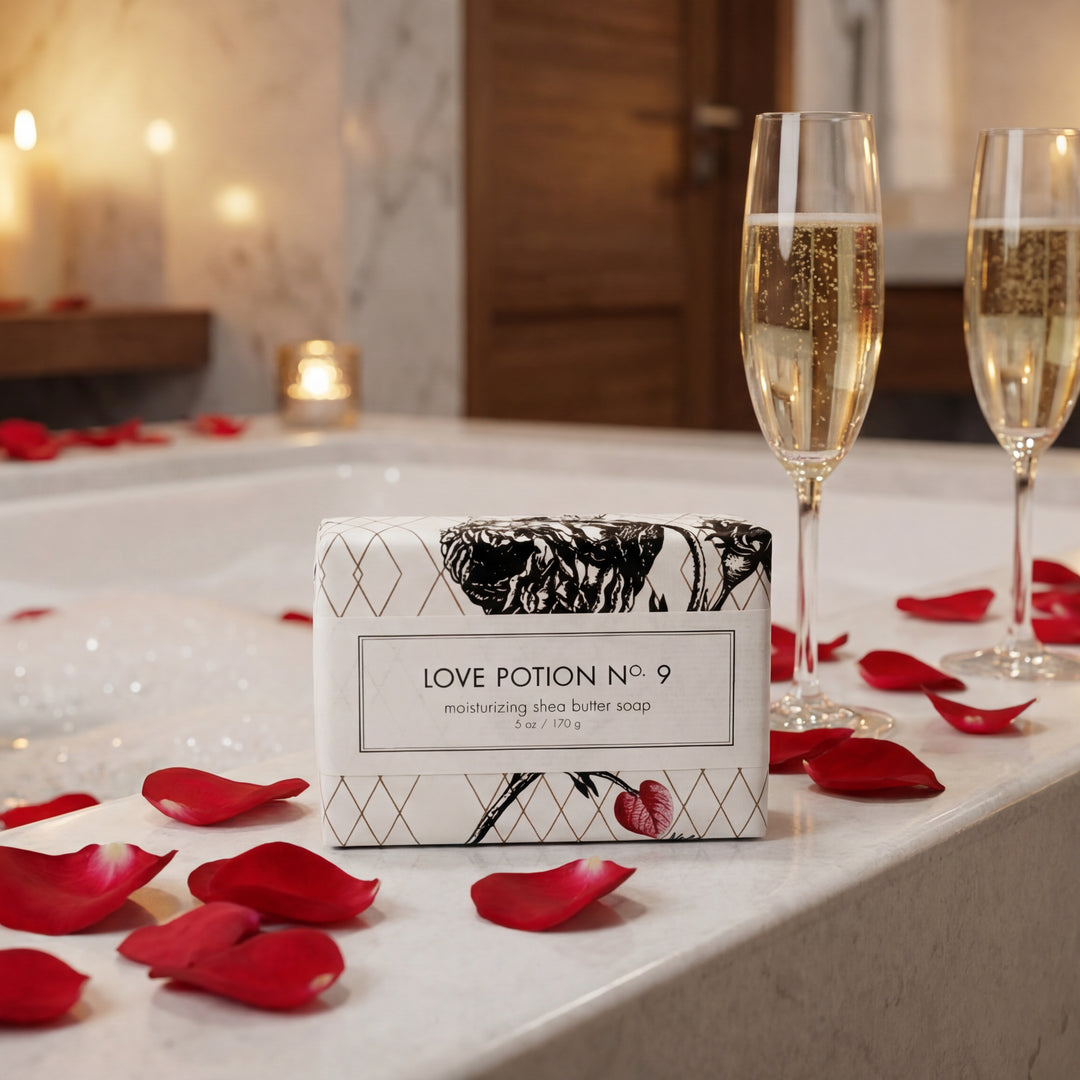 Love Potion No. 9 - Goldleaf Shea Butter Soap