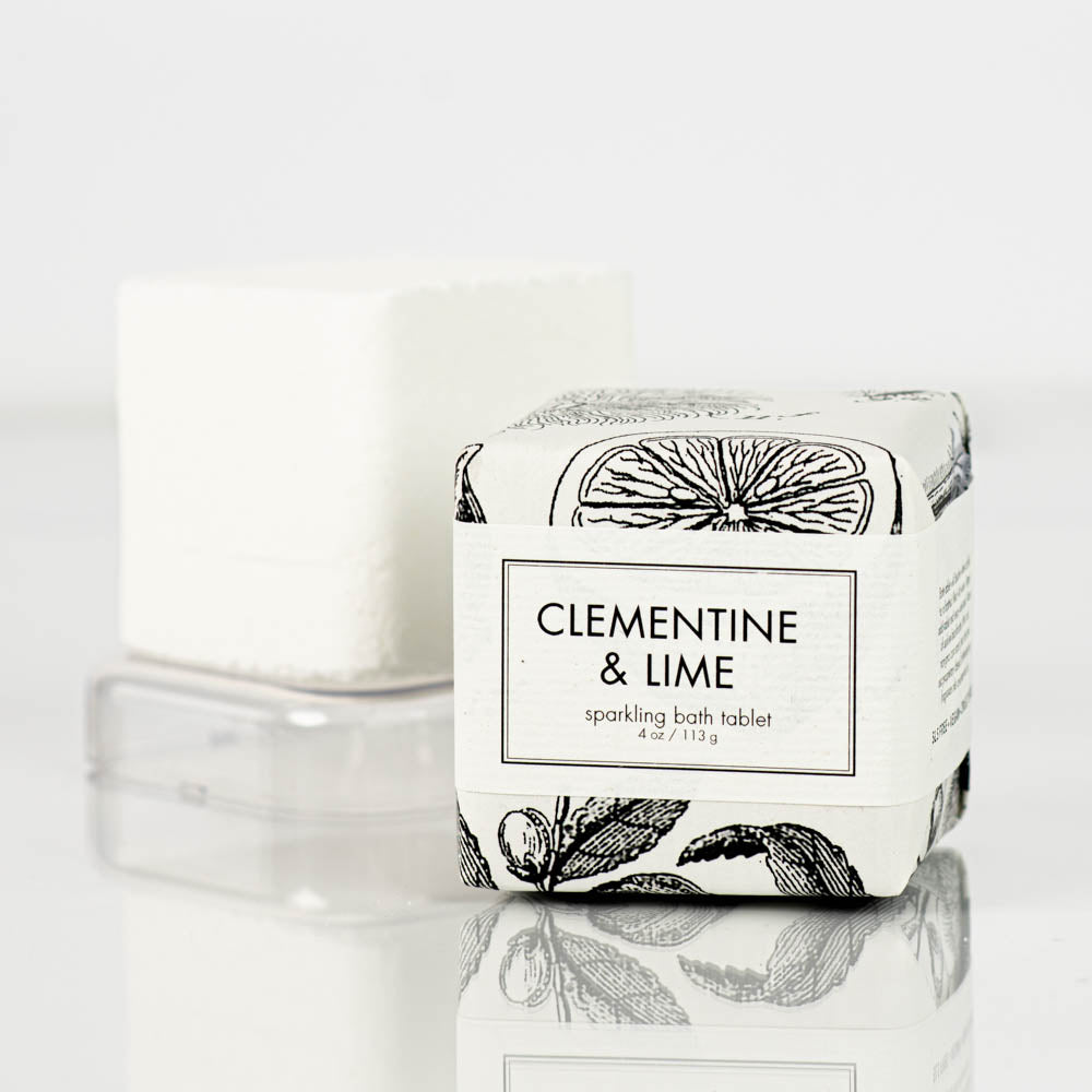Clementine & Lime Sparkling Bath Tablet