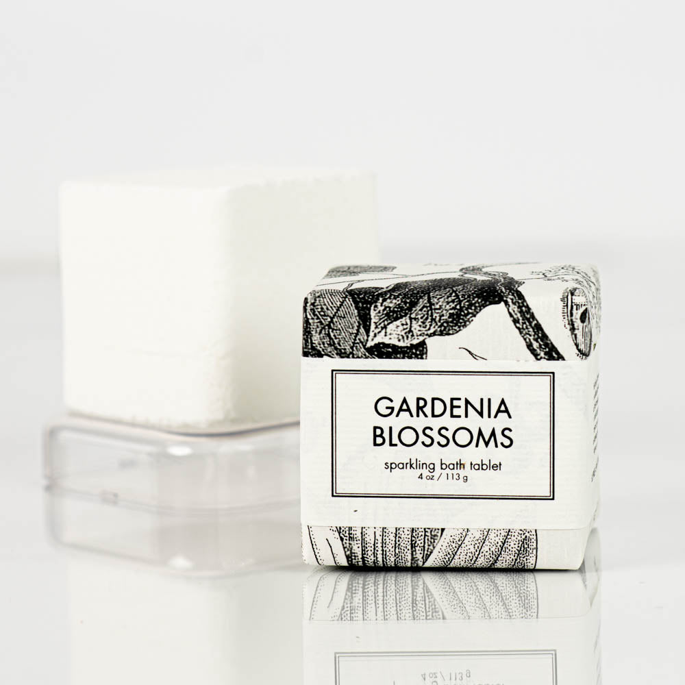 Gardenia Blossoms Sparkling Bath Tablet