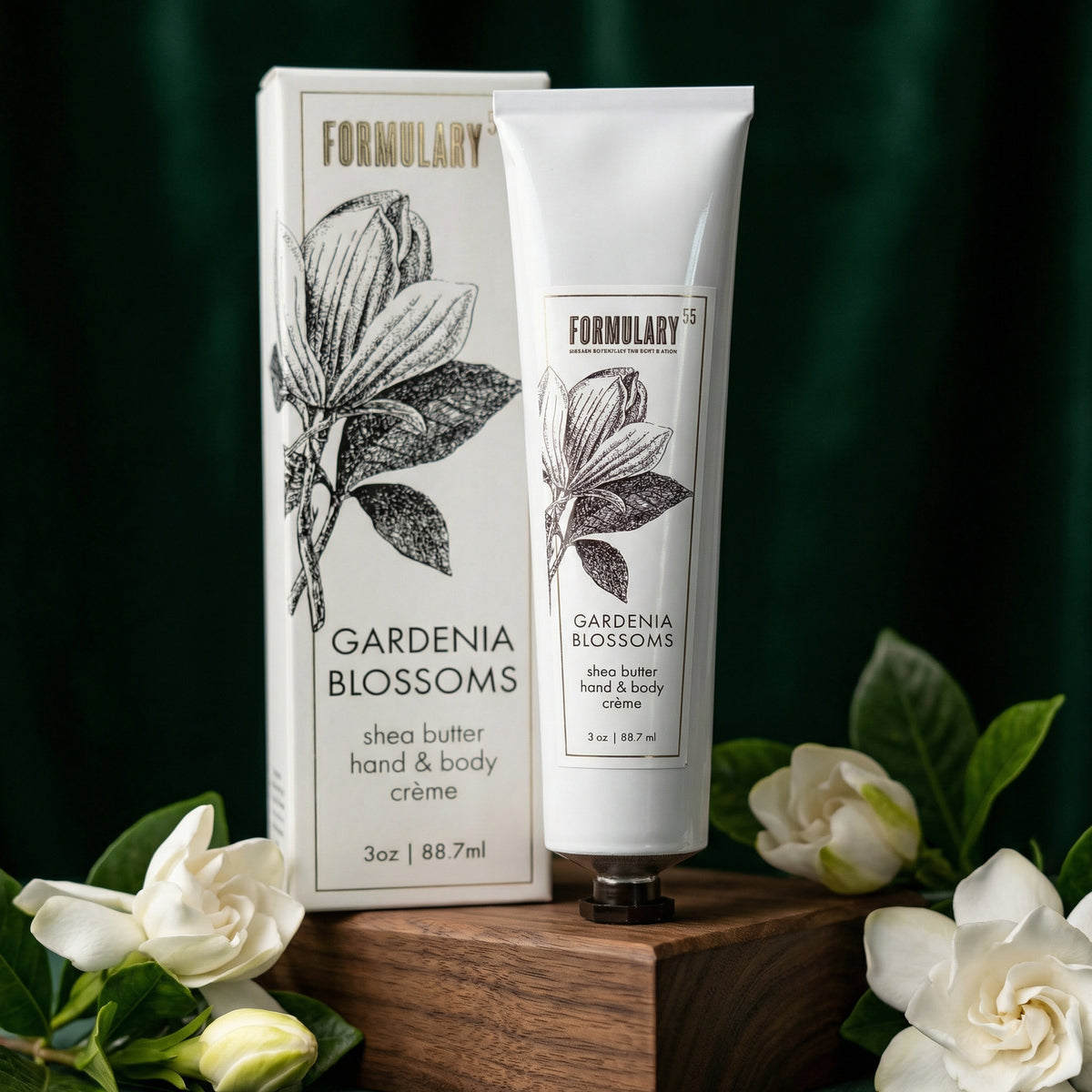 Gardenia Blossoms On Go Shea Butter Hand Body Creme Tube