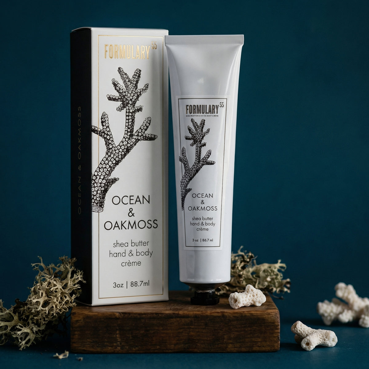 Ocean & Oakmoss On Go Shea Butter Hand Body Creme Tube