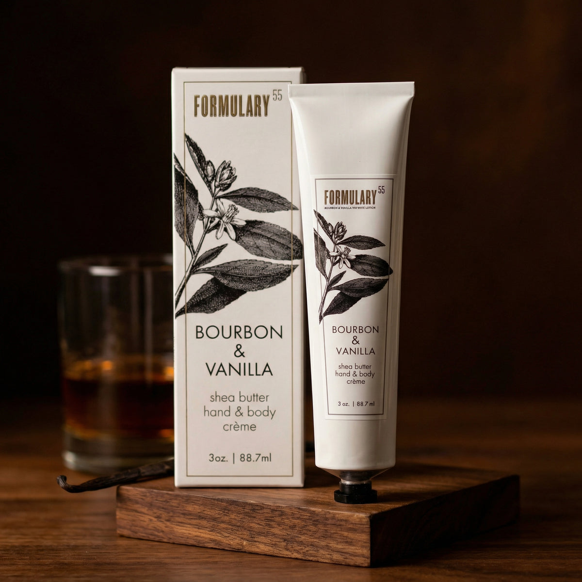 Bourbon & Vanilla On Go Shea Butter Hand Body Creme Tube