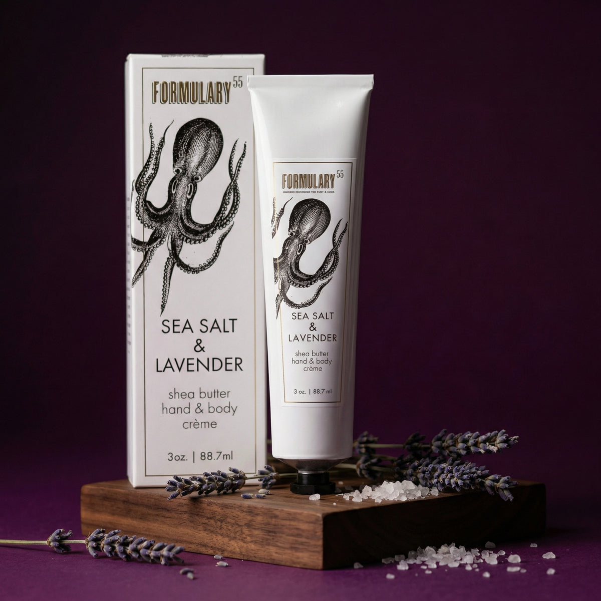 Sea Salt & Lavender - On-the-Go Shea Butter Hand and Body Creme Tube