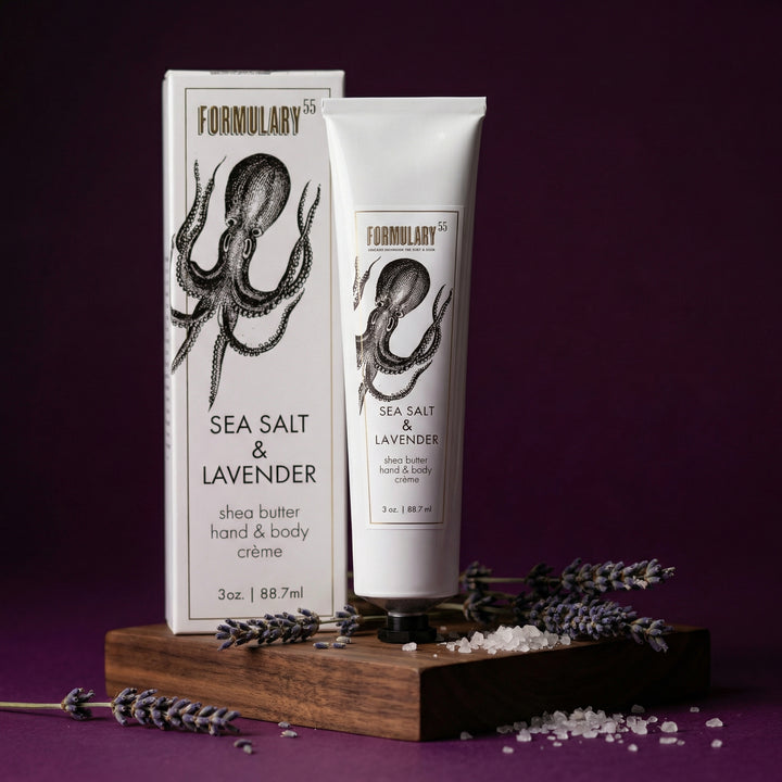 Sea Salt & Lavender - On-the-Go Shea Butter Hand and Body Creme Tube