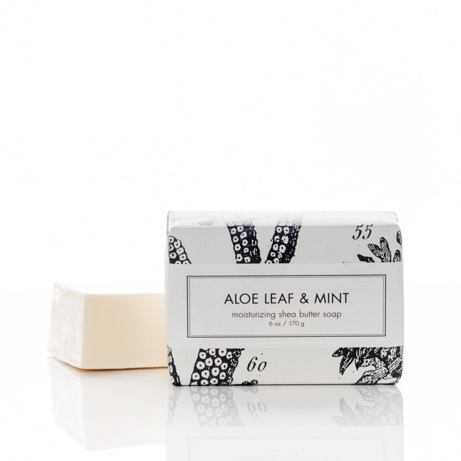 Aloe Leaf & Shea Butter Soap