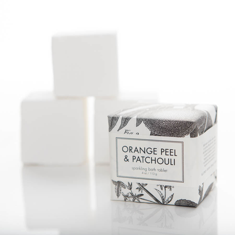 Peel & Patchouli Sparkling Bath Tablet