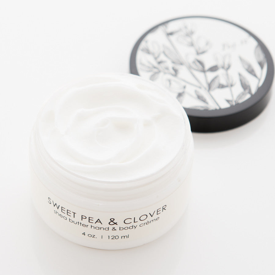 Sweet Pea & Clover Shea Butter Hand & Body Creme