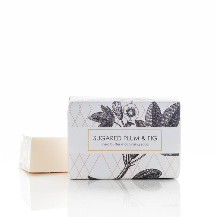 Sugared Plum & Fig - Gold Leaf Holiday Shea Butter Soap